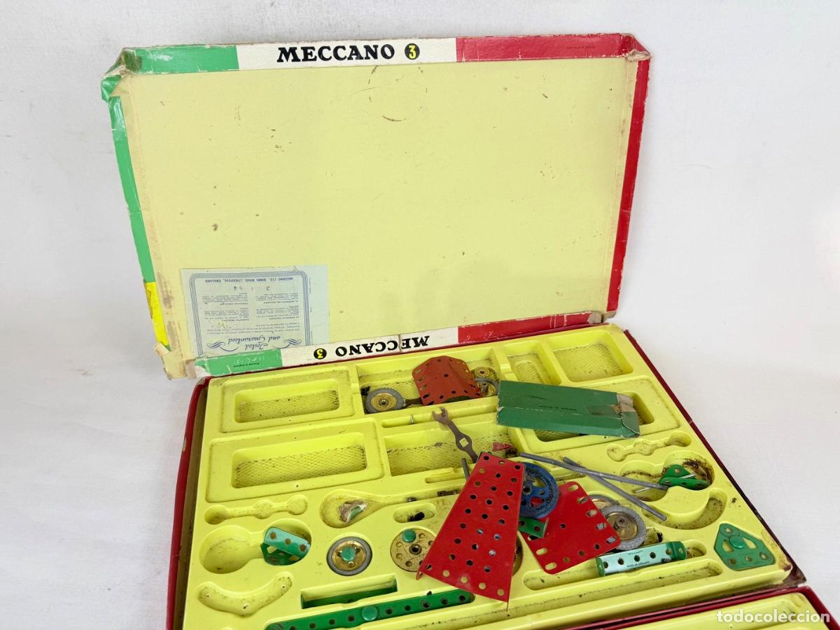 Juegos construcci&oacute;n - Meccano: 2 Cajas de Meccano 3A y 3 - Foto 9