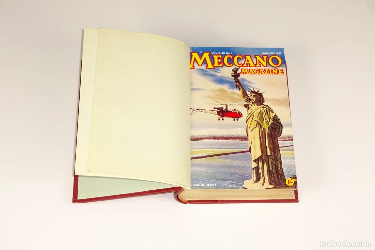 Juegos construcci&oacute;n - Meccano: MECCANO MAGAZINE 1958 LIBRO ENCUADERNADO