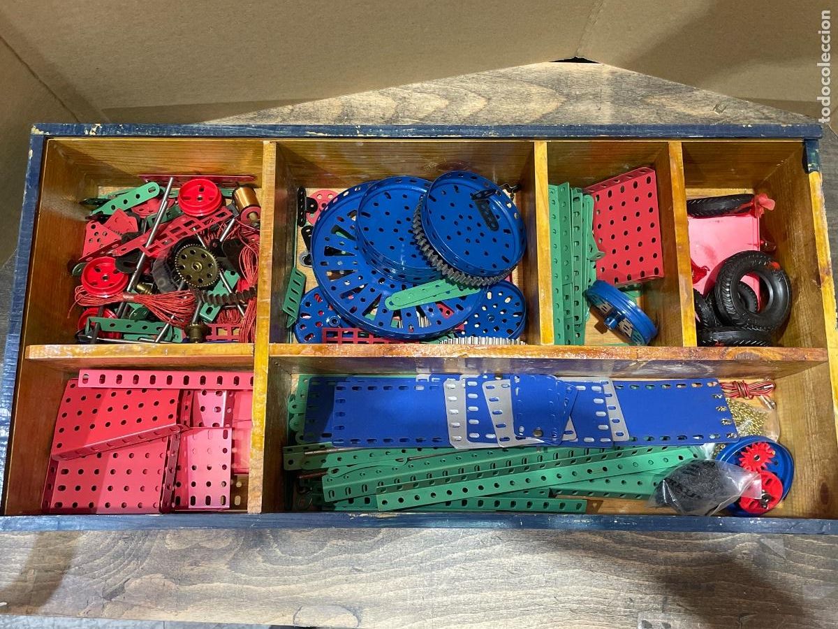 Giochi costruzione - Meccano: Lote de piezas Metaling usadas
