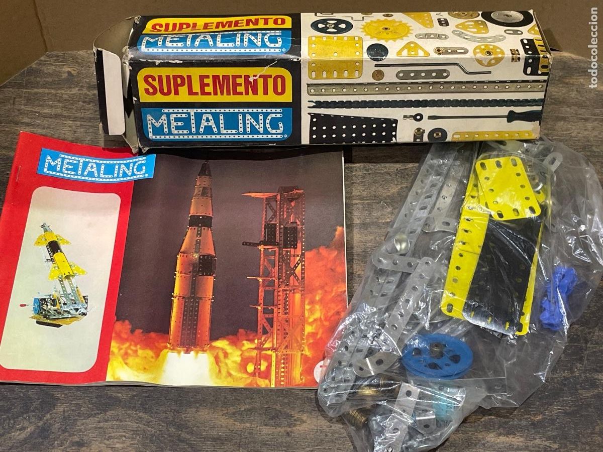 Juegos construcci&oacute;n - Meccano: Caja suplemento Metaling para abrir