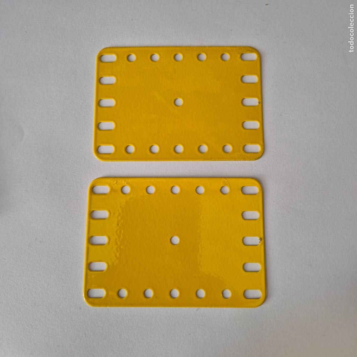 Juegos construcci&oacute;n - Meccano: Placas flexibles acero Meccano ( 2 piezas) Nuevas.