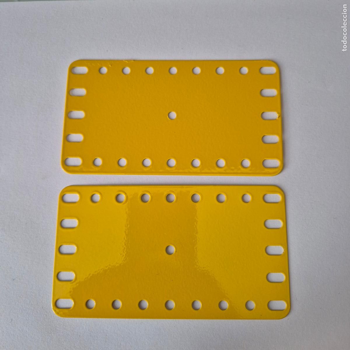 Juegos construcci&oacute;n - Meccano: Placas flexibles acero Meccano ( 2 piezas) Nuevas.