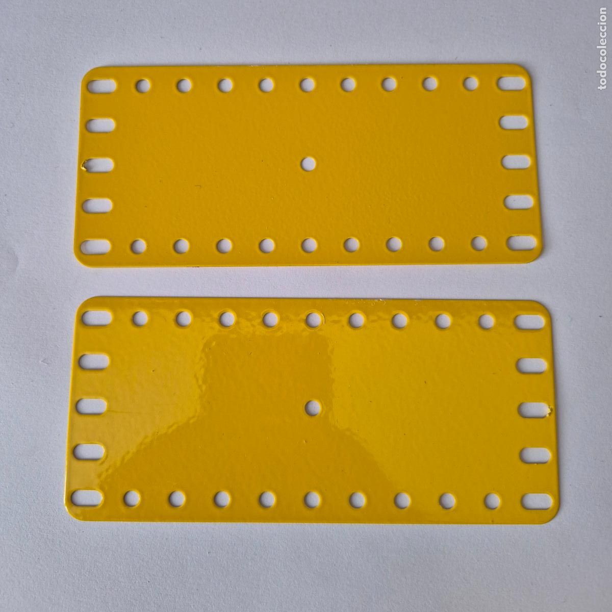 Juegos construcci&oacute;n - Meccano: Placas flexibles acero Meccano ( 2 piezas) Nuevas.