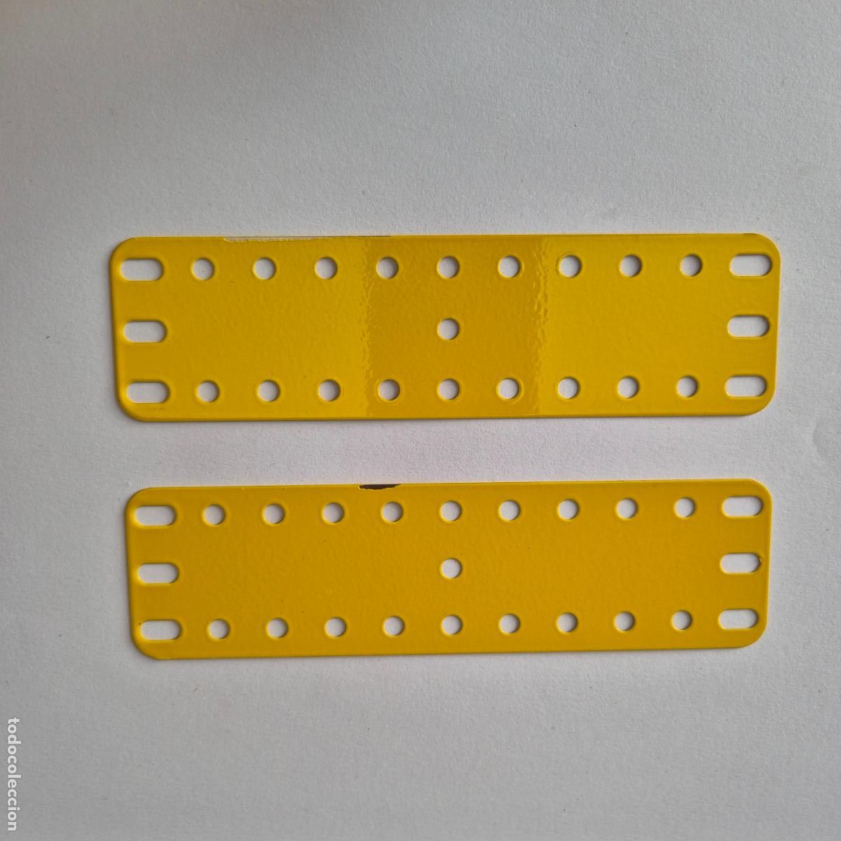 Juegos construcci&oacute;n - Meccano: Placas flexibles acero Meccano ( 2 piezas) Nuevas.