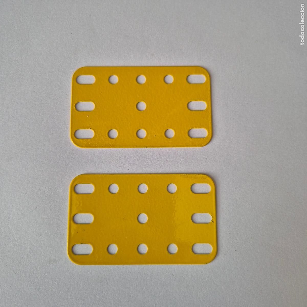 Juegos construcci&oacute;n - Meccano: Placas flexibles acero Meccano ( 2 piezas) Nuevas.
