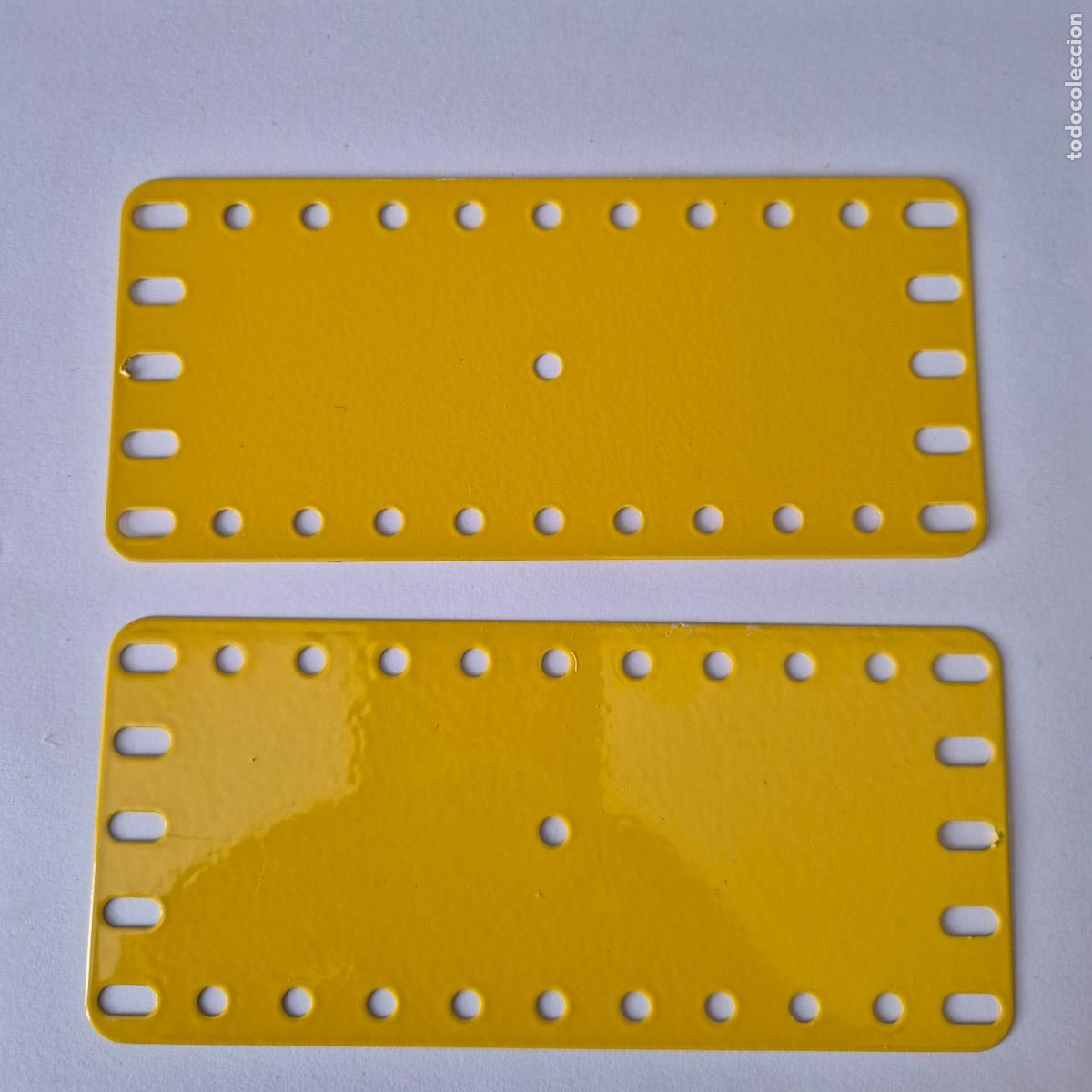 Juegos construcci&oacute;n - Meccano: Placas flexibles acero Meccano ( 2 piezas) Nuevas.
