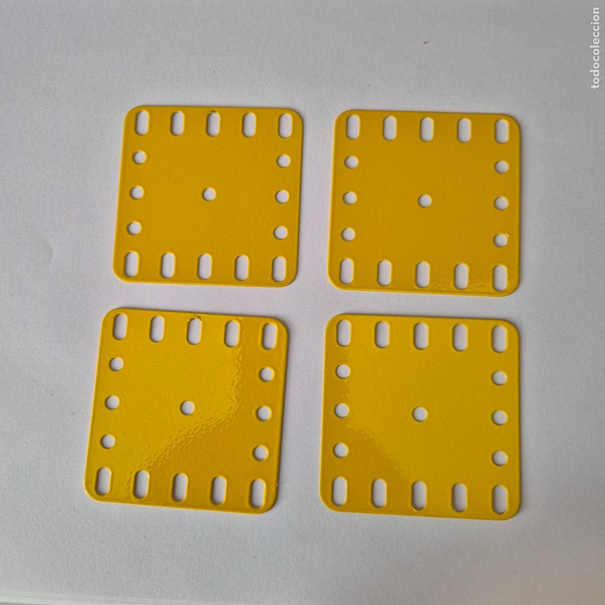 Juegos construcci&oacute;n - Meccano: Placas flexibles acero Meccano ( 2 piezas) Nuevas.