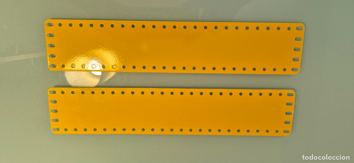 Juegos construcci&oacute;n - Meccano: Placas flexibles acero Meccano ( 2 piezas) Nuevas.