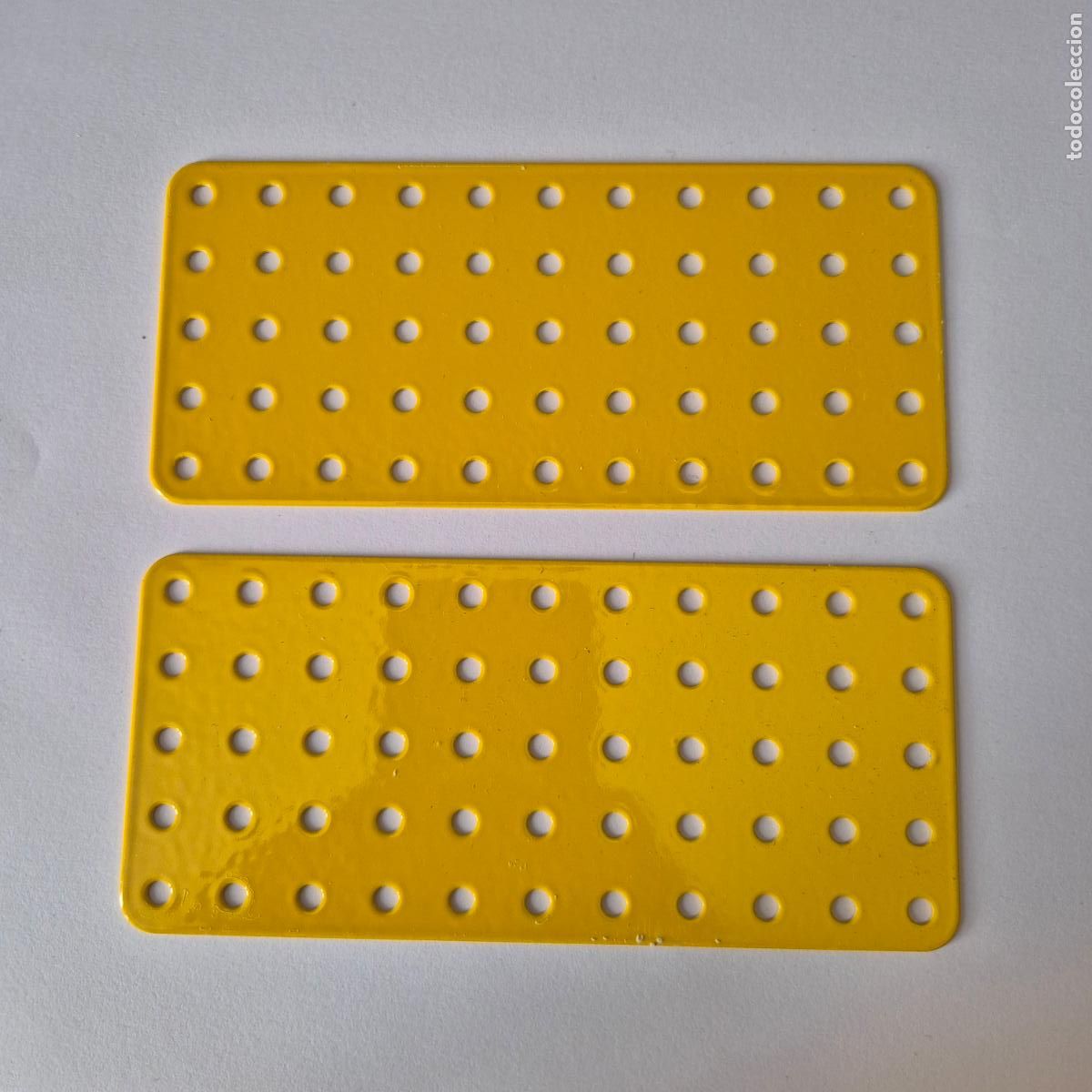 Juegos construcci&oacute;n - Meccano: 2 placas plana r&iacute;gida original Meccano nueva