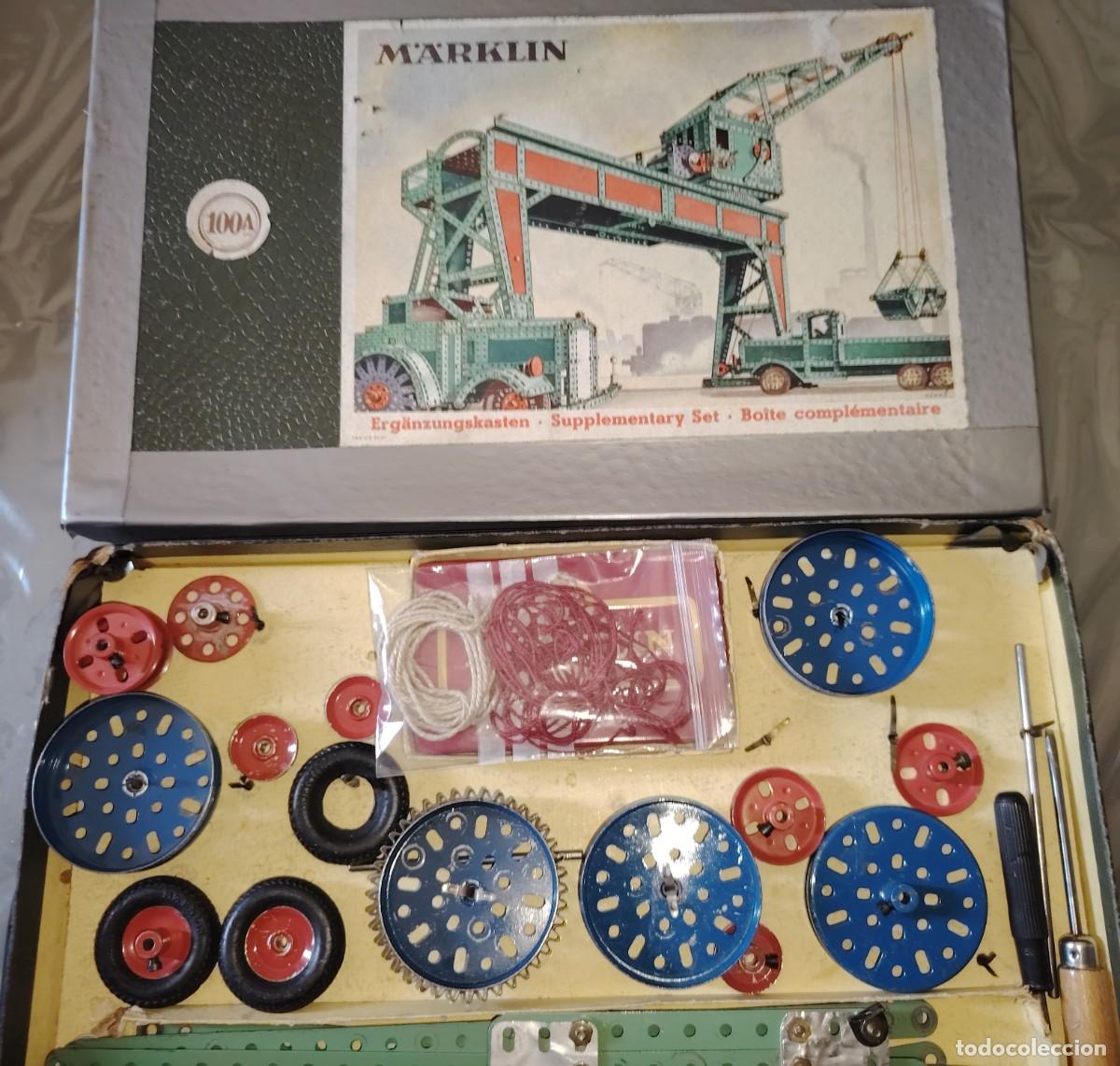 Juegos construcci&oacute;n - Meccano: JUEGO DE CONSTRUCCION ANTIGUO DE MARKLIN 100 A