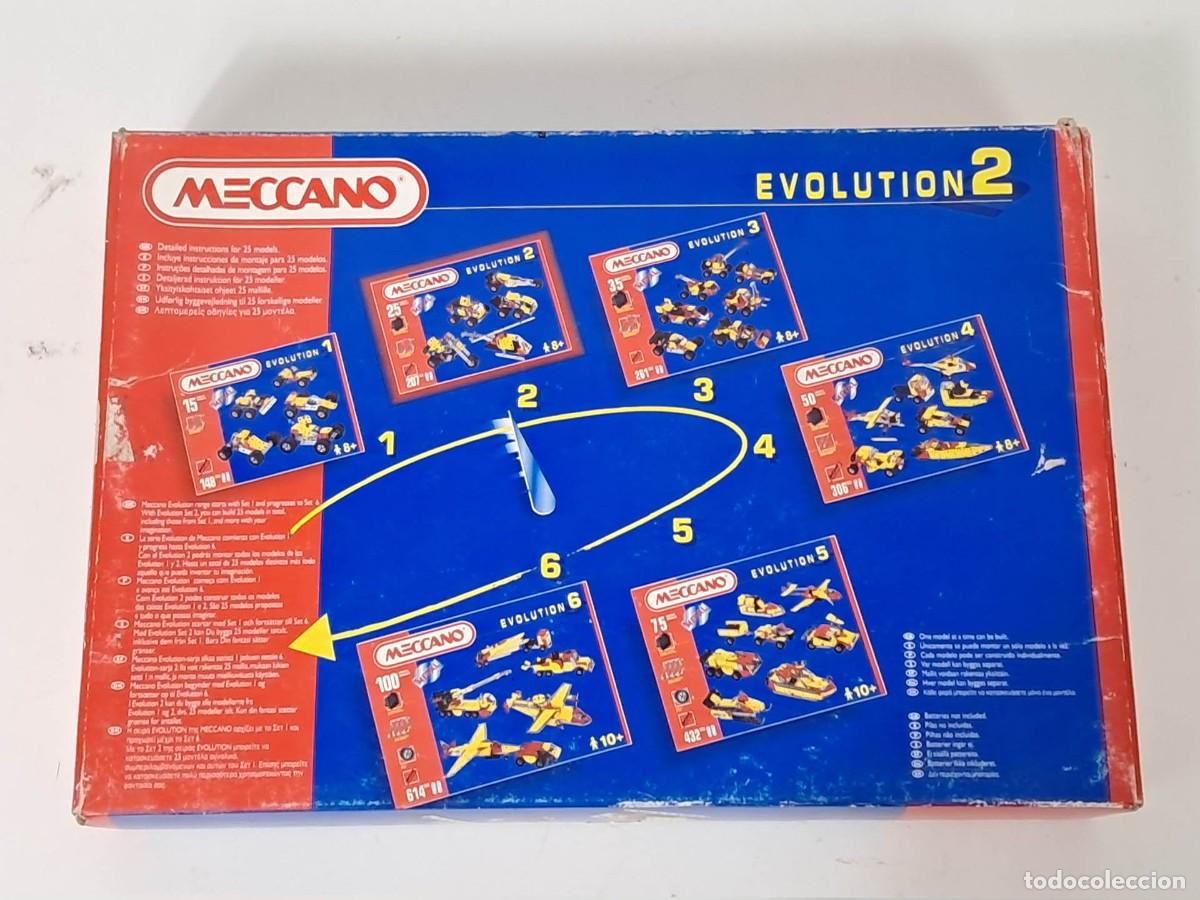 Juegos construcci&oacute;n - Meccano: Caja MECCANO Evolution Set 2 Motorized (Ref. 03 0502) | NUEVO - Foto 2