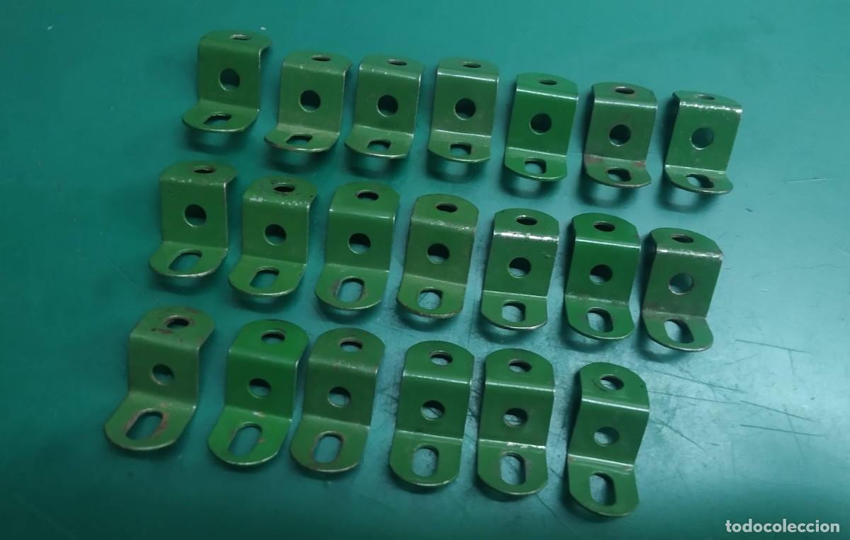 Juegos construcci&oacute;n - Meccano: Meccano. Parte 125. 20 Soportes.