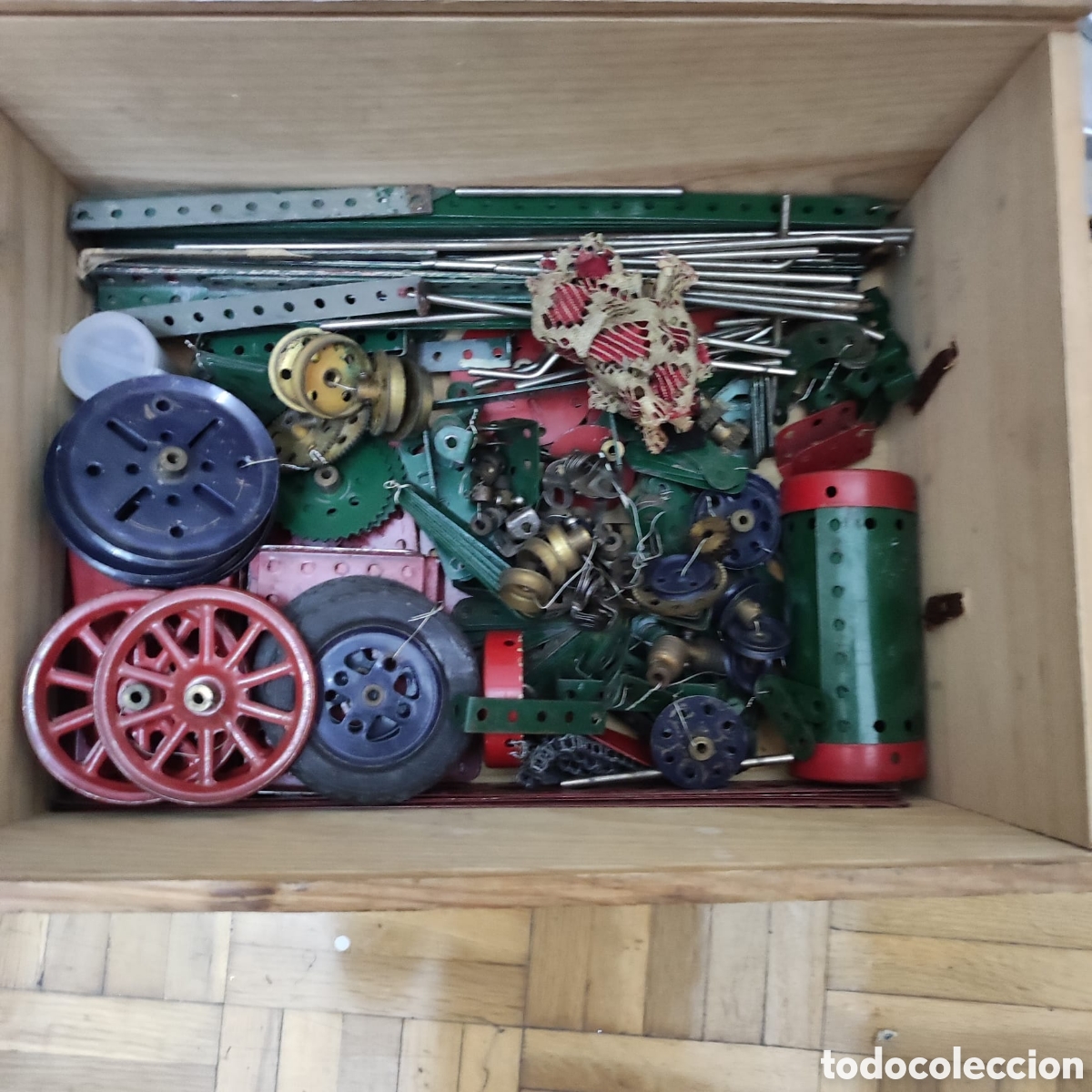 Juegos construcci&oacute;n - Meccano: JUEGO DE MECCANO. MUY ANTIGUO.