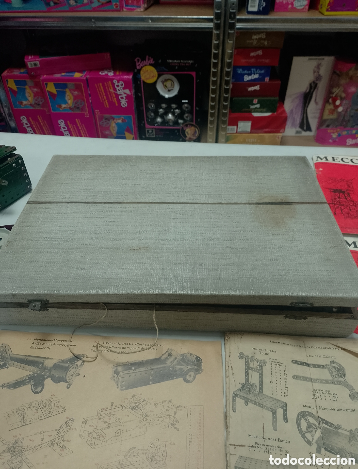 Juegos construcci&oacute;n - Meccano: Lote antiguo meccano - Foto 19