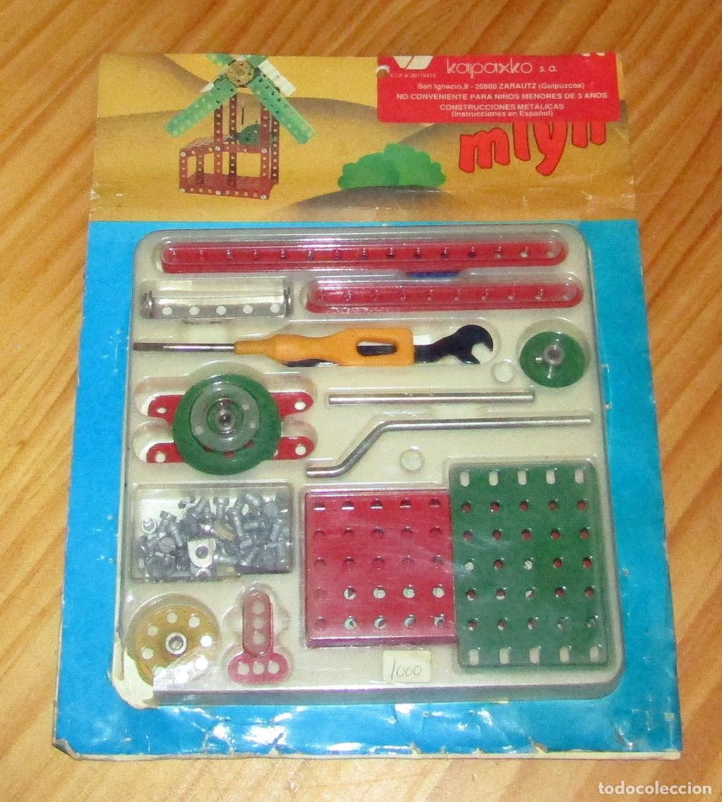 Juegos construcci&oacute;n - Meccano: ANTIGUO BLISTER JUEGO CONSTRUCCION SIMILAR MECCANO - A&Ntilde;OS 70/80