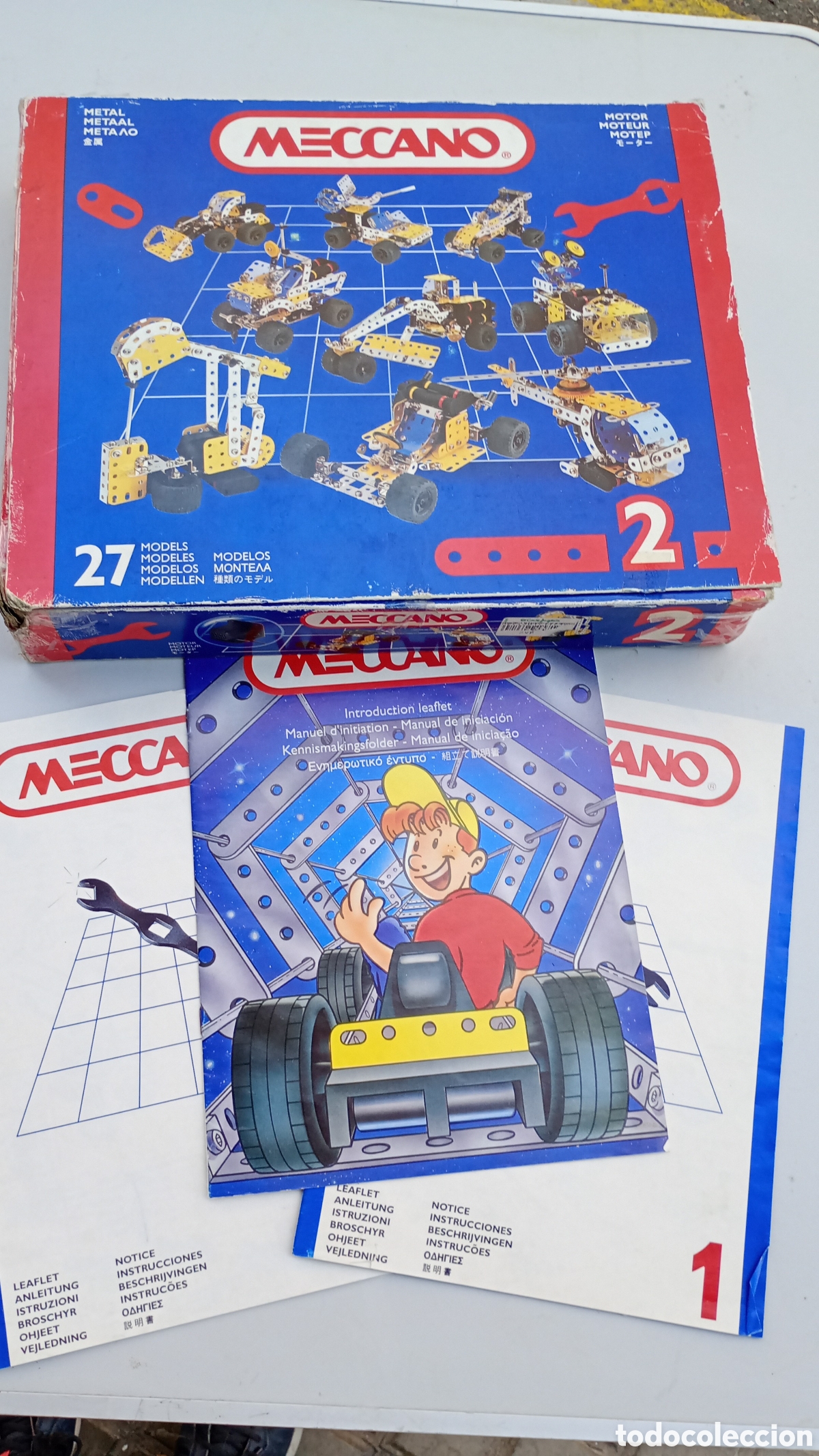 Juegos construcci&oacute;n - Meccano: Meccano 2. Mecano, 1993. France