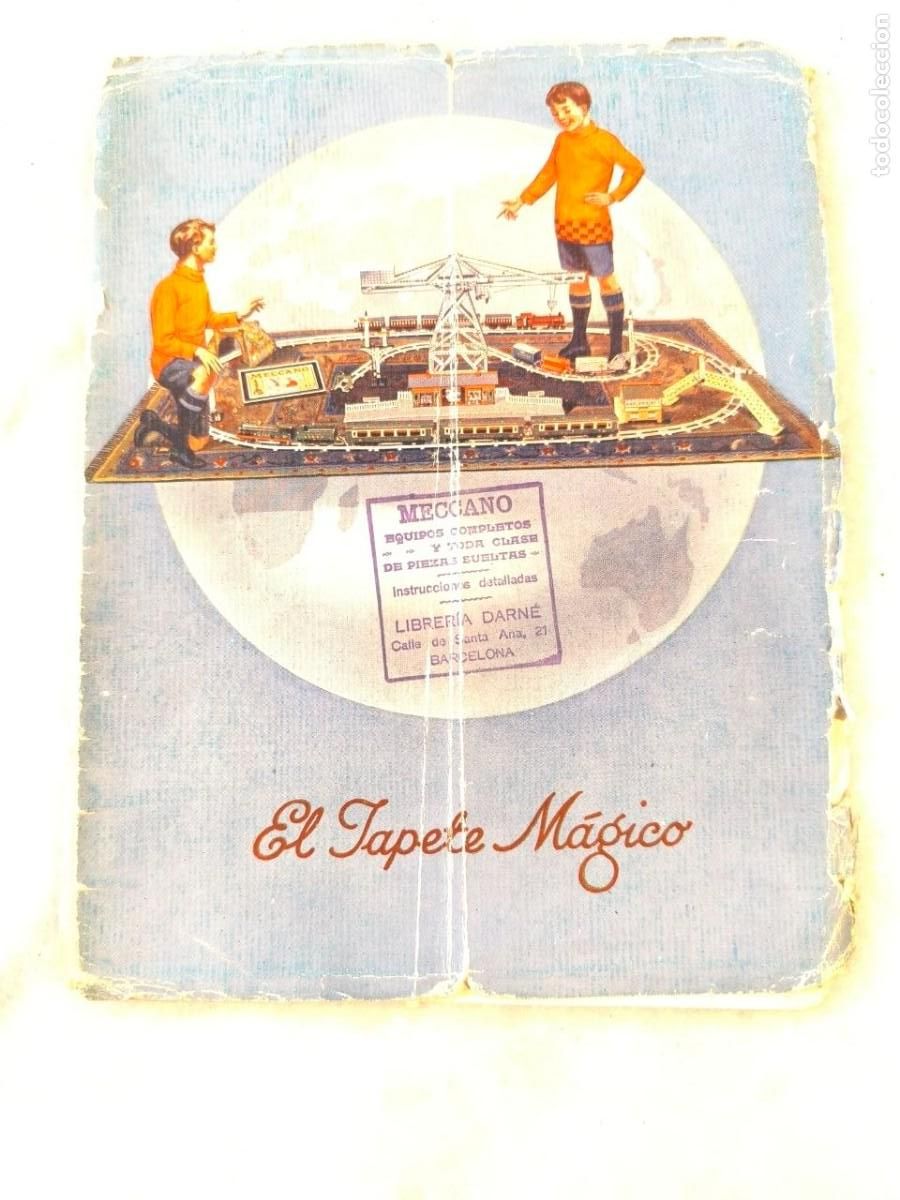 Juegos construcci&oacute;n - Meccano: CATALOGO MECCANO EL TAPETE BLANCO, LIBRERIA DEARNE, COMPLETO L1