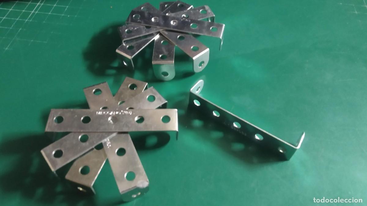 Juegos construcci&oacute;n - Meccano: MECCANO. 11 tiras angulo 5 X 1. Parte 48A