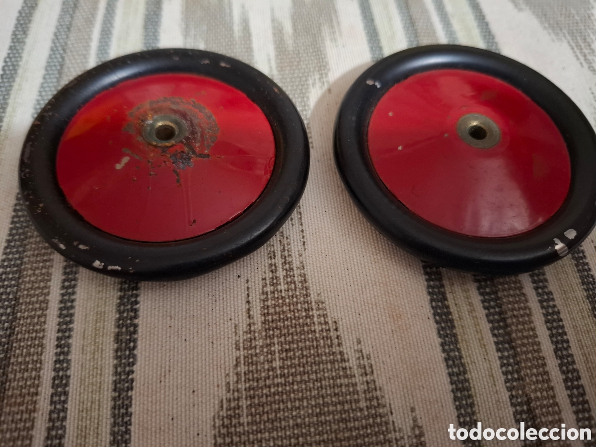 Juegos construcci&oacute;n - Meccano: 2 ruedas Meccano pieza 187