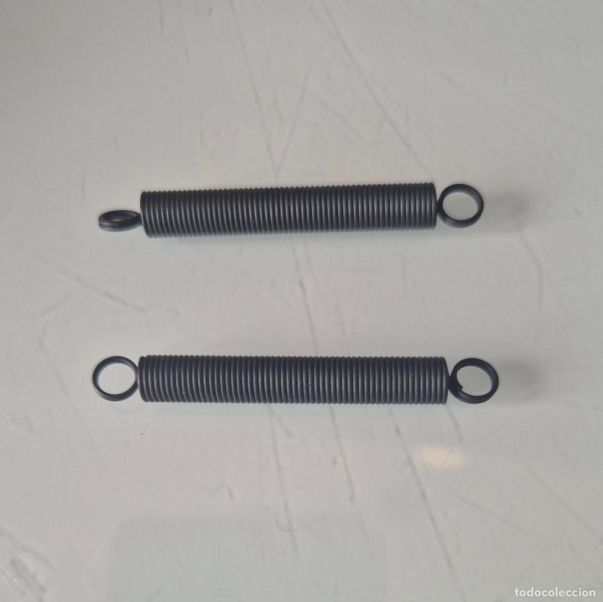 Juegos construcci&oacute;n - Meccano: Meccano parte n&ordm; 43. Lote 2 muelles de extensi&oacute;n nuevos