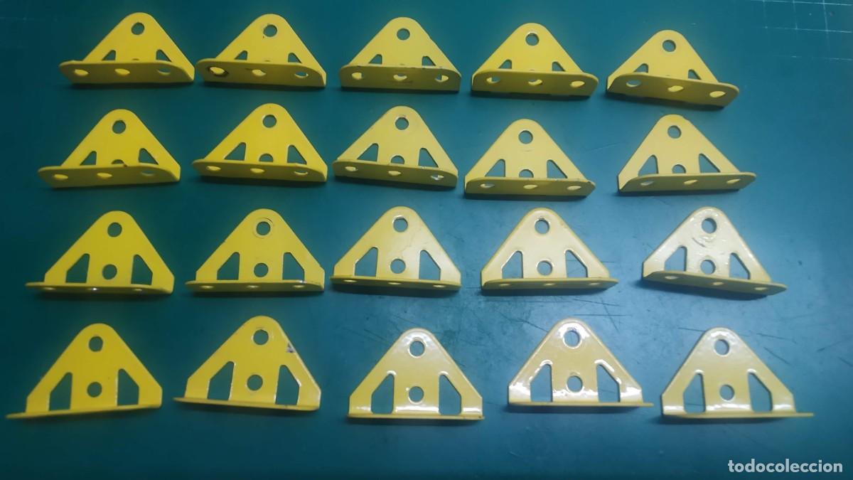 Juegos construcci&oacute;n - Meccano: MECCANO Parte N&ordm; 126. Lote 20 soportes.
