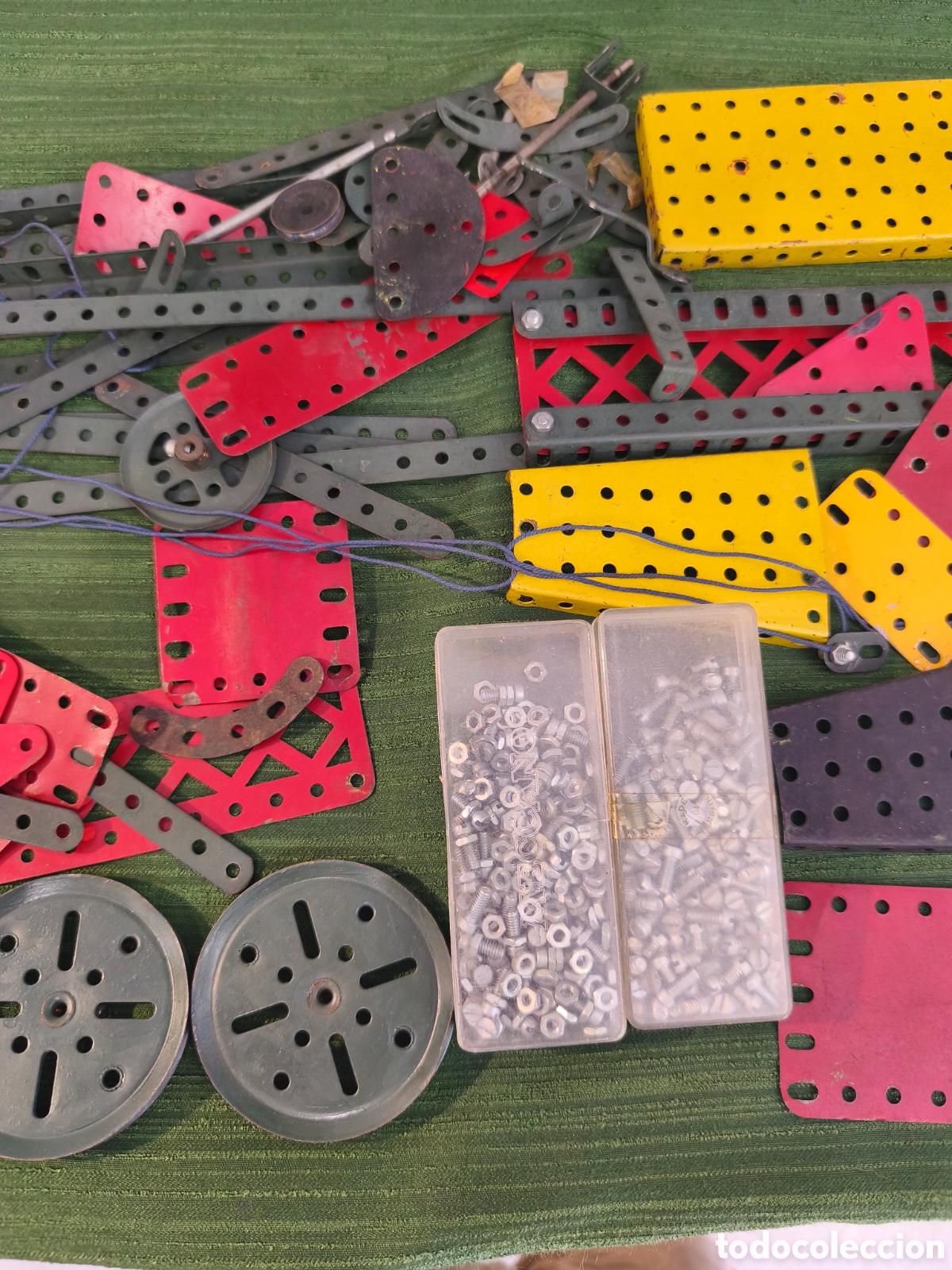 Juegos construcci&oacute;n - Meccano: Meccano lote de piezas - Foto 3