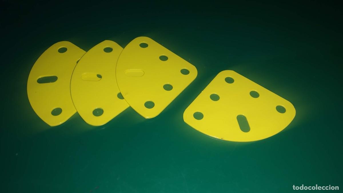 Juegos construcci&oacute;n - Meccano: Meccano. Parte 214a. Lote 4 cuadrantes