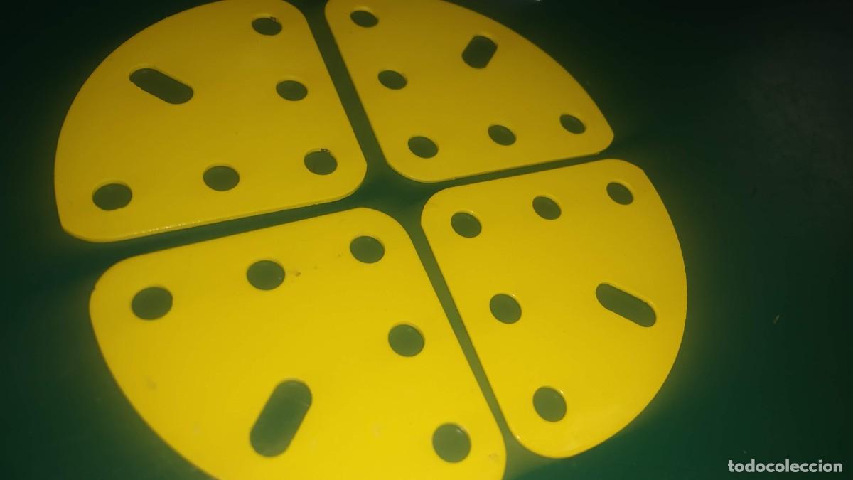 Juegos construcci&oacute;n - Meccano: Meccano. Parte 214a. Lote 4 cuadrantes