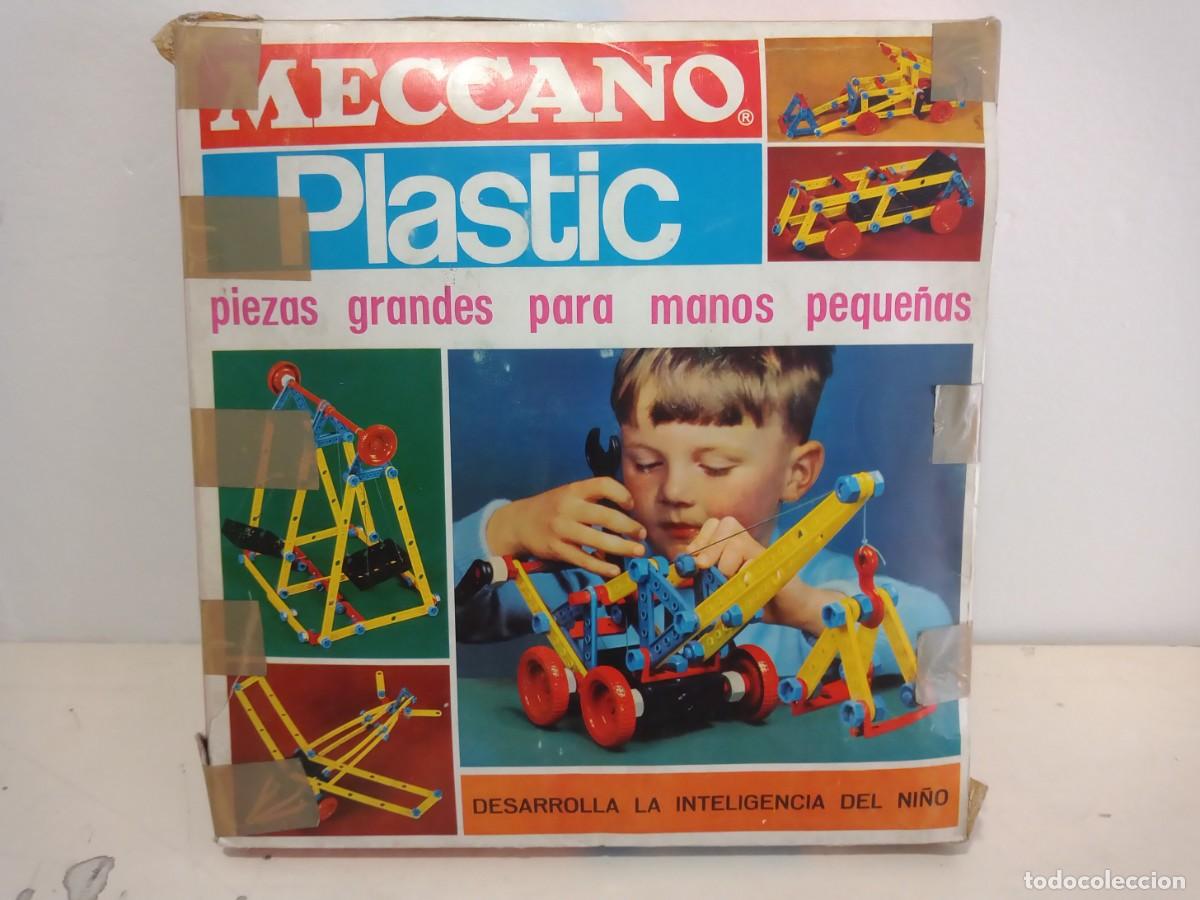 Juegos construcci&oacute;n - Meccano: JUEGO CONSTRUCCION MECCANO PLASTIC CAJA C POCH 70S