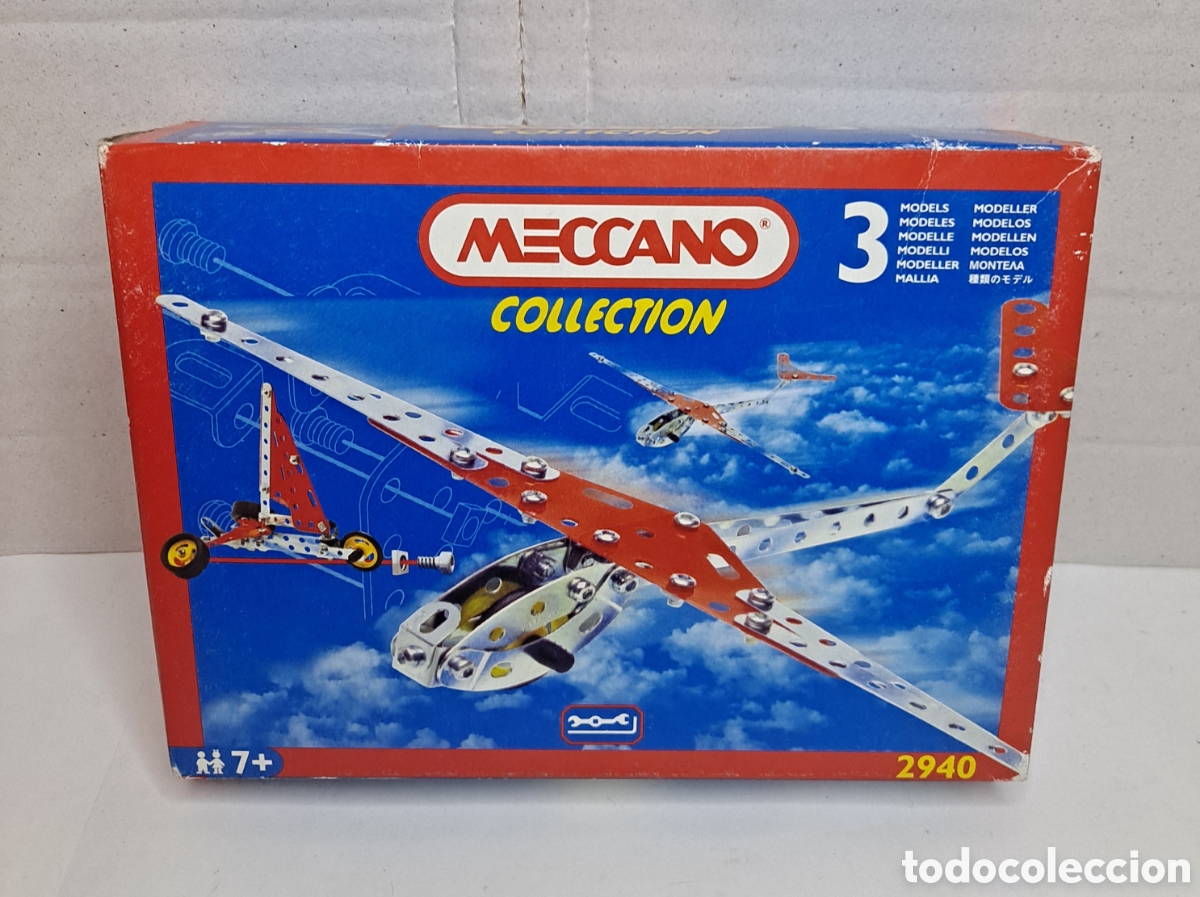 Juegos construcci&oacute;n - Meccano: MECCANO COLLECTION. NUEVO EN CAJA. REF 2940. 1995. 3 MODELOS. 99 PIEZAS.