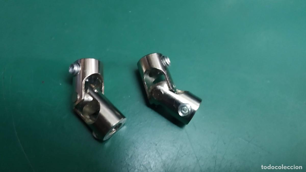 Juegos construcci&oacute;n - Meccano: Meccano parte compatible similar n&ordm; 140. Lote 2 acoplamientos cardan universal