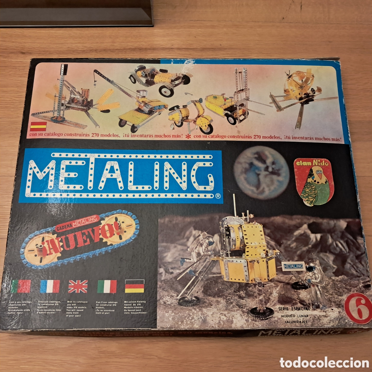 Juegos construcci&oacute;n - Meccano: Caja Meccano Metaling n&deg;6