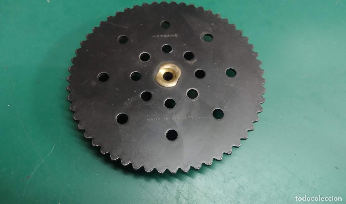 Juegos construcci&oacute;n - Meccano: Meccano parte n&ordm; 95b. Rueda para cadena 56 dientes