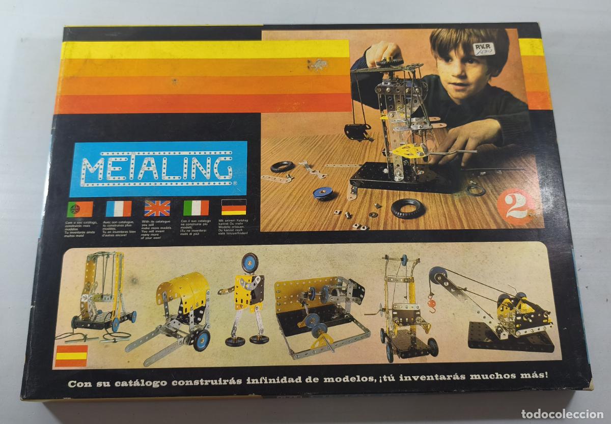 Jeux construction - Meccano: JUEGO MECCANO METALING 2 POCH, A&Ntilde;O 1977, EN CAJA. CC