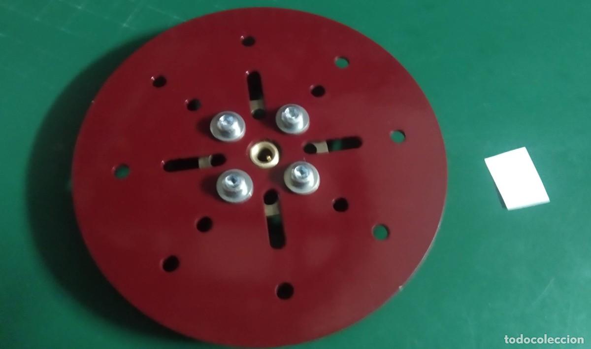 Juegos construcci&oacute;n - Meccano: Meccano parte n&ordm; 146A y 24A Lote placa redonda 4 inch. (10 cm)