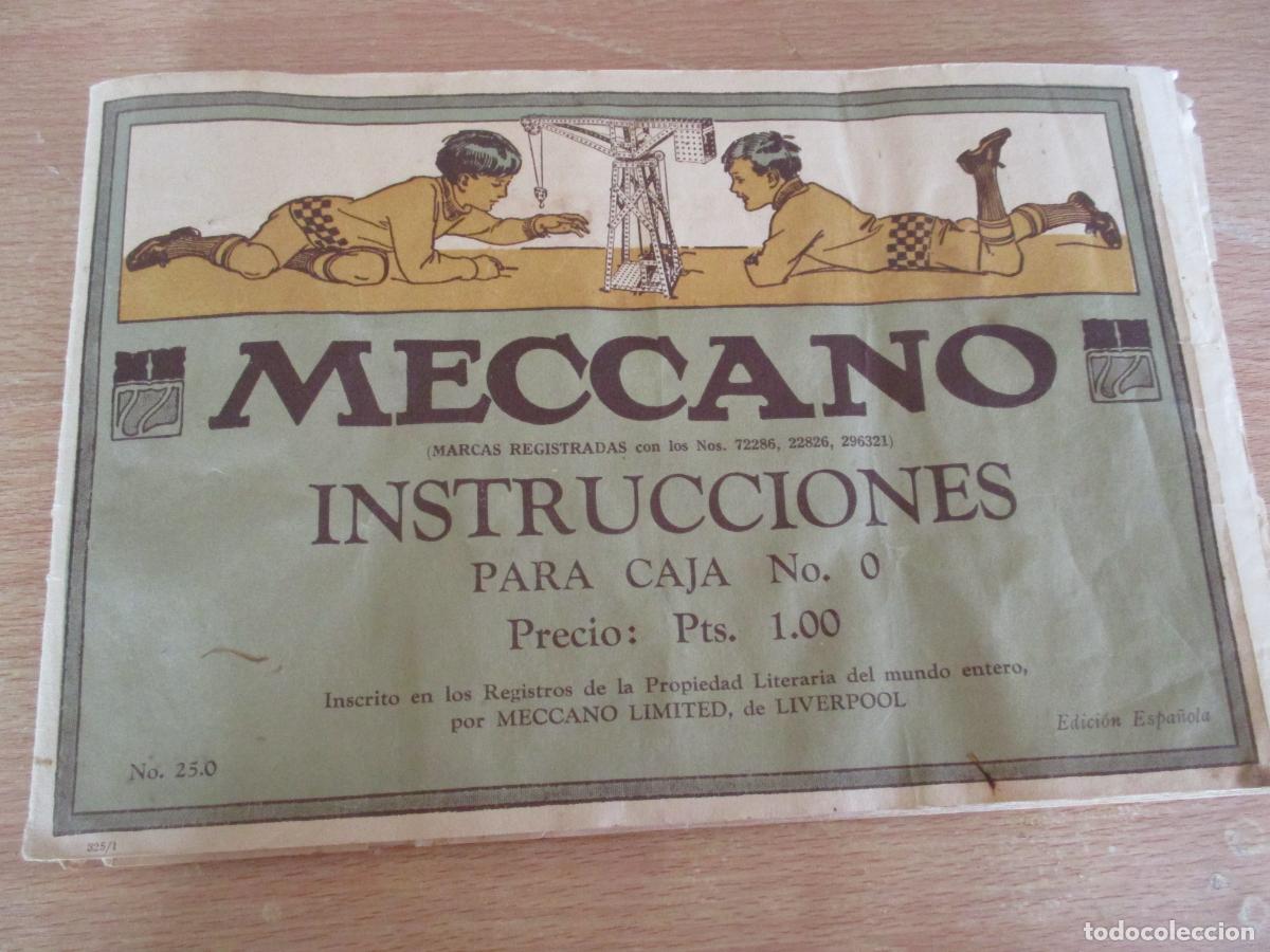 Giochi costruzione - Meccano: CAT&Aacute;LOGOS DE MECCANO, 56 P&Aacute;G Y 24 P&Aacute;G.-