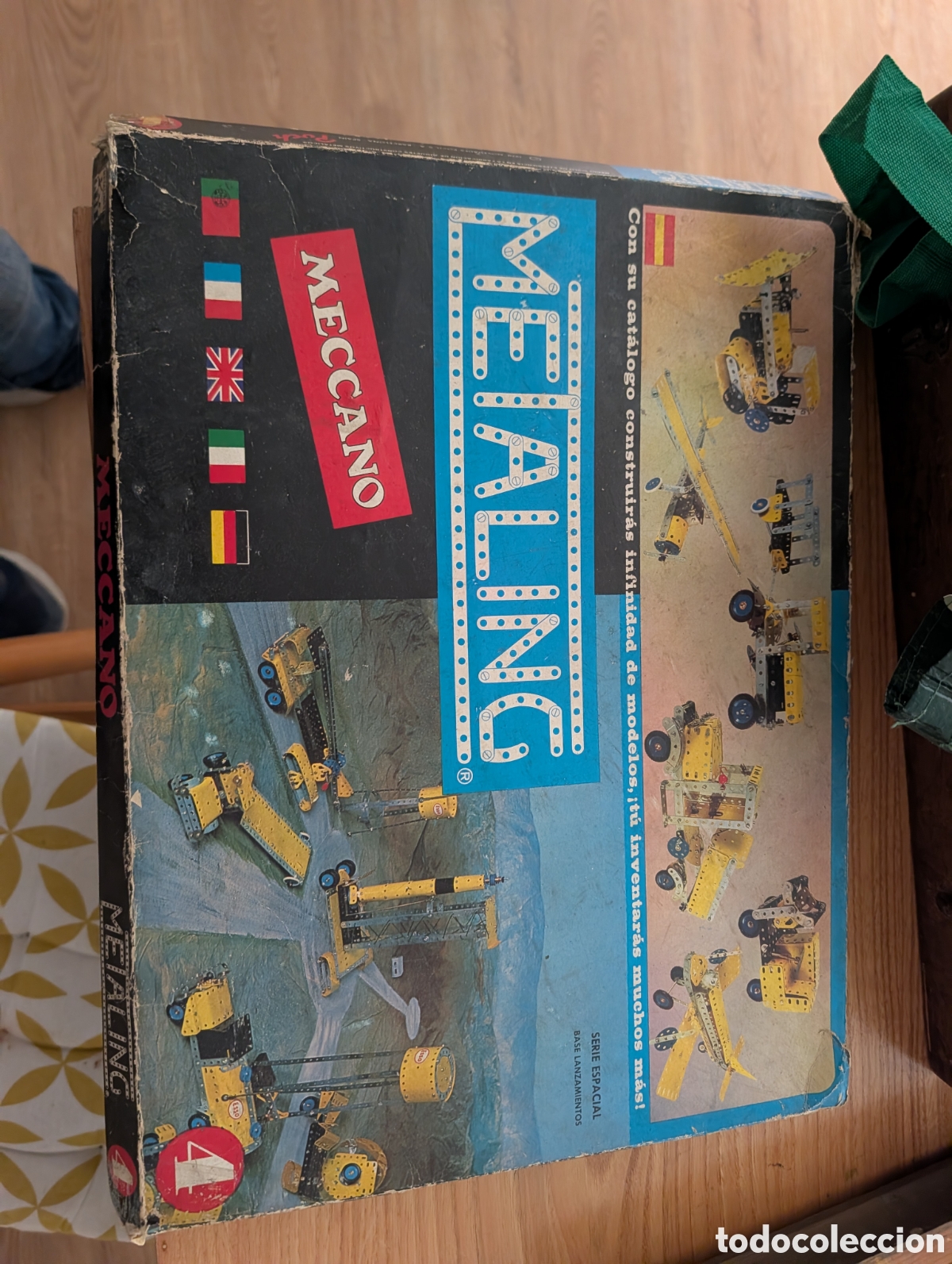 Juegos construcci&oacute;n - Meccano: Juego de Construcci&oacute;n Met&aacute;lico Metaling - Caja N&ordm; 4 (Serie Espacial)