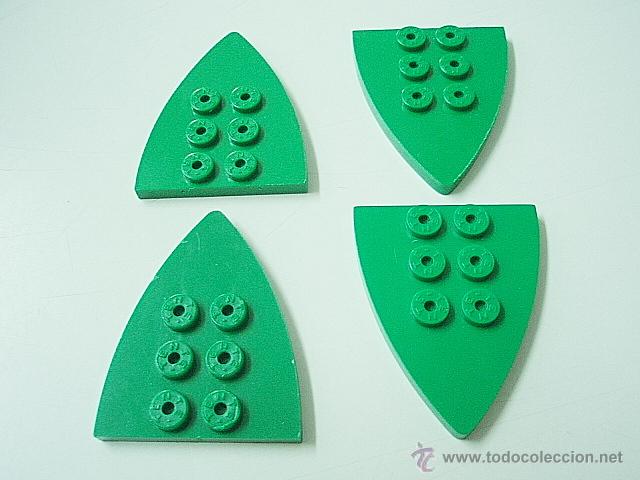Juegos construcci&oacute;n - Tente: TENTE PLACA TRIANGULAR 2X3. COLOR VERDE - Foto 1
