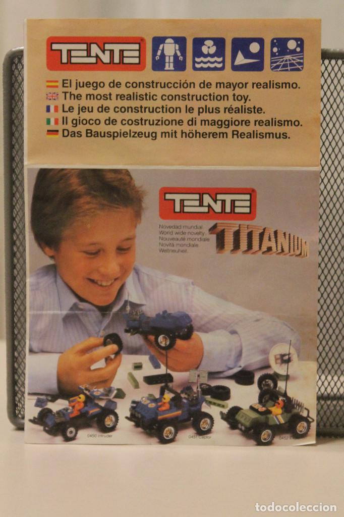 Spielzeug zum Bauen - Tente: TENTE *TITANIUM, ROBLOCK, COSMIC, COMBI, VARIANT* 1987. INFORMACI&Oacute;N. 10 FOTOS