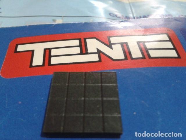 Juegos construcci&oacute;n - Tente: TENTE ( PLACA CUADRICULADA 2X2 ) COLOR GRIS OSCURO