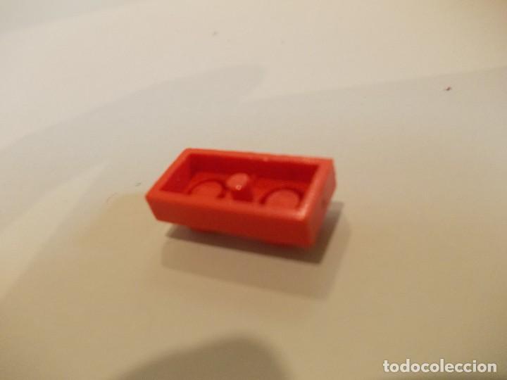 Juegos construcci&oacute;n - Tente: Pieza Tente placa rectangular 1x2 rojo - Foto 2