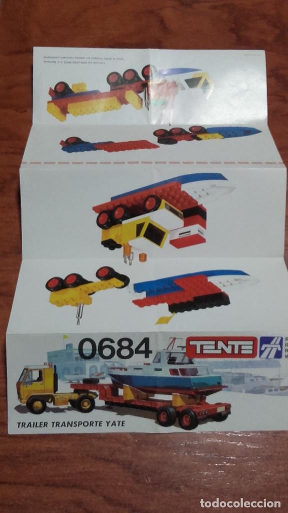 Tente Destructor Réf. 0613 - Jeu De Construction Exin Années 70 - Presque Complet - Très Bon état