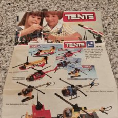 Juegos construcción - Tente: CATALOGO 1983 - TENTE (8 PAGINAS). Lote 365054741