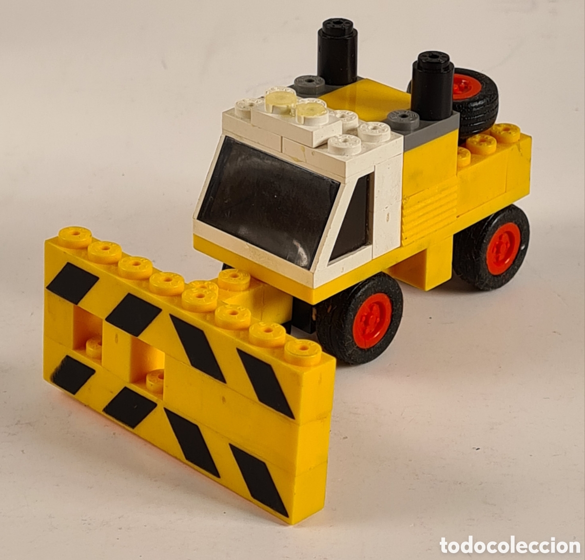 Juegos construcci&oacute;n - Tente: Cami&oacute;n Quitanieves Tente - Ruta - Juguete Vintage Retro Exin