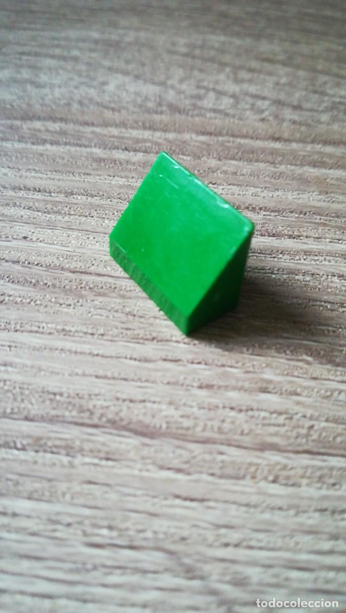 Juegos construcci&oacute;n - Tente: Tente cu&ntilde;a &aacute;ngulo verde con lado biselado - Foto 1