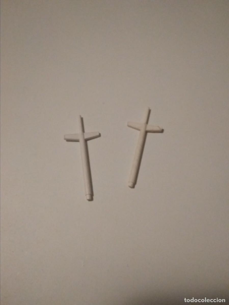 Juegos construcci&oacute;n - Tente: Tente mastil cruz blanco 2 unidades