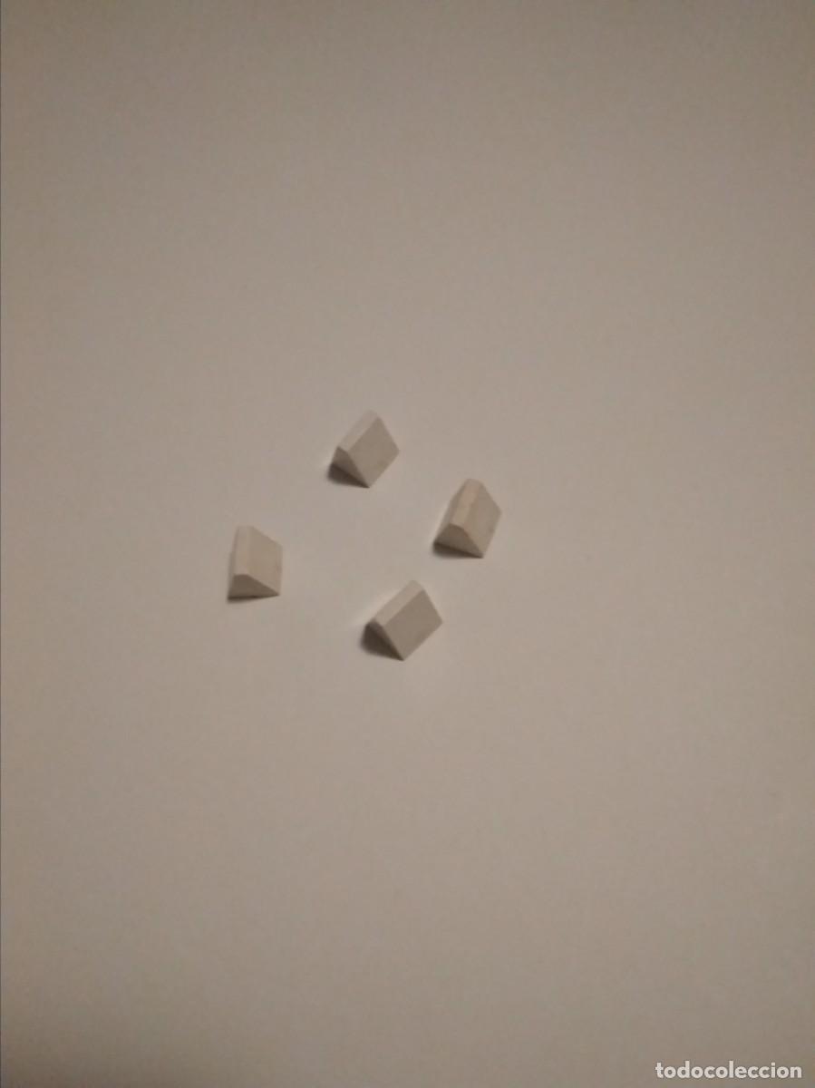 Juegos construcci&oacute;n - Tente: Tente cu&ntilde;as / piramides blanco 4 unidades