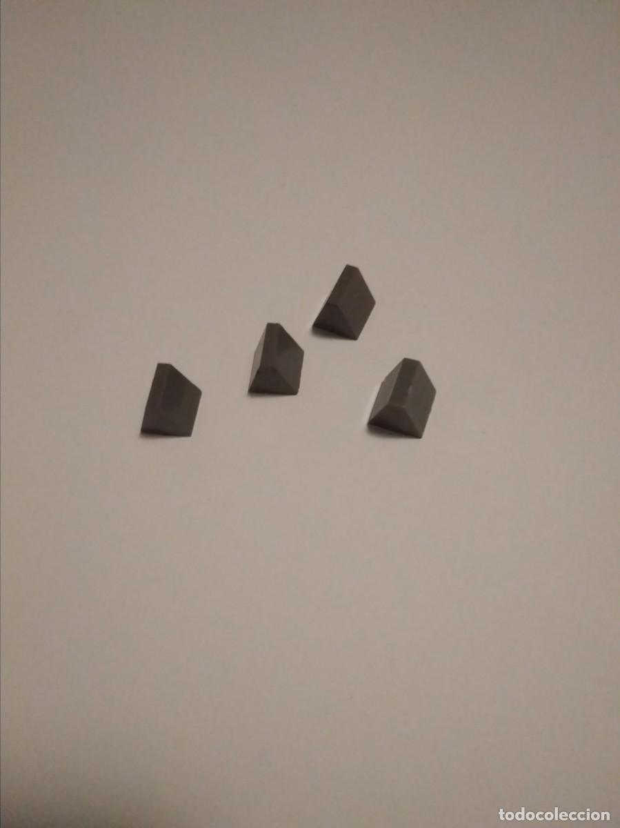 Juegos construcci&oacute;n - Tente: Tente cu&ntilde;as / piramides gris naval 4 unidades