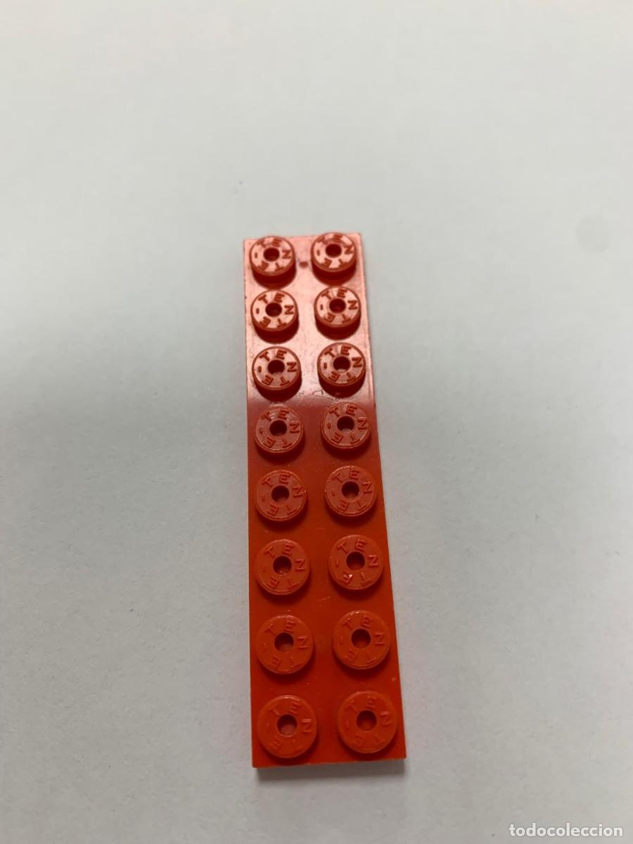 Juegos construcci&oacute;n - Tente: Tente placa 2x8 roja - Foto 1