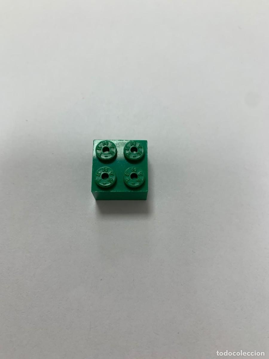 Juegos construcci&oacute;n - Tente: Tente bloque 2x2 verde - Foto 1